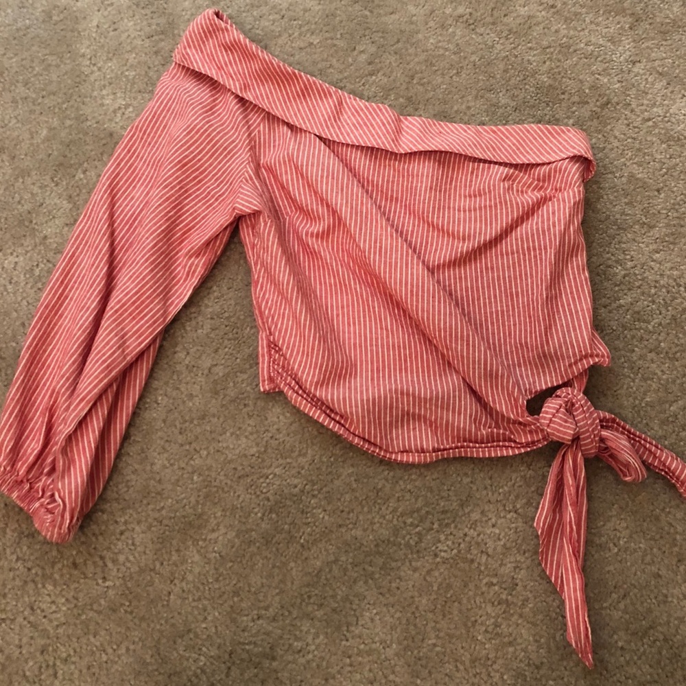 Free People one shoulder top